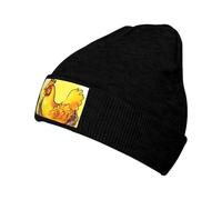 XZDZWK Bird's Nest - Gorro de punto de pollo dorado, color negro, cómodo y agradable al tacto, adecuado para deportes al aire libre y viajes, Negro, Talla única