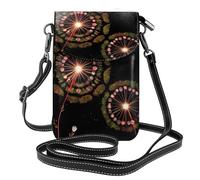 XZDZWK Bolso bandolera antirrobo ligero con diseño de diente de león estrellado, pequeño, resistente al desgaste, portátil y práctico para viajes y uso diario