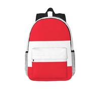 XZDZWK Elegante y versátil bolsa de bandera austriaca de 15 pulgadas con correa de hombro ajustable para uso diario, escuela, oficina y viajes de fin de semana