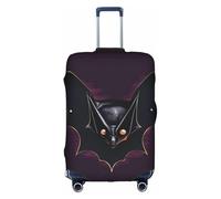XZDZWK Fundas para maletas de murciélago fantasma negro a prueba de arañazos y polvo con diseño personalizado para viajes, negocios y uso al aire libre, White, M