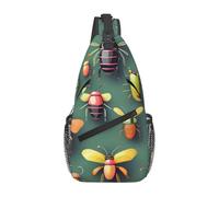 XZDZWK Insect Atlas - Bolso bandolera informal para hombre, gran capacidad, duradero, adecuado para viajes, trabajo, viajes y actividades al aire libre