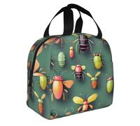 XZDZWK Insect Atlas - Lonchera multifuncional duradera y fácil de transportar para el trabajo, la escuela, picnics y actividades al aire libre