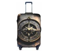XZDZWK Magical Design - Brújula nórdica con diseño de runas nórdicas, a prueba de arañazos y polvo, con diseño personalizado para viajes, negocios y uso al aire libre, White, S