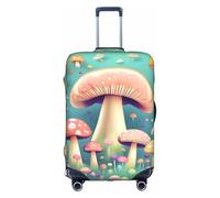XZDZWK Pretty Little Mushrooms - Fundas para maleta, a prueba de arañazos y polvo, con diseño personalizado para viajes, negocios y uso al aire libre, White, XL