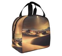 XZDZWK Sahara Desert - Lonchera multifuncional duradera y fácil de transportar para el trabajo, la escuela, picnics y actividades al aire libre