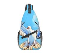 XZDZWK Seagulls in flight - Bolso de mensajero casual para hombre, gran capacidad, duradero, adecuado para viajes, trabajo, viajes y actividades al aire libre