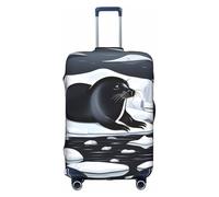 XZDZWK Sellos en fundas para maletas de hielo, a prueba de arañazos y polvo, con diseño personalizado para viajes, negocios y uso al aire libre, White, M