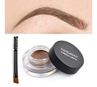 Xzeemo 3g Crema para Cejas, Pomade para Cejas, Gel Cremoso Cejas con Cepillo de Cejas (marrón claro)