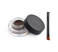 Xzeemo 3g Crema para Cejas, Pomade para Cejas, Gel Cremoso Cejas con Cepillo de Cejas (nogal)