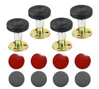 XZEIT 4 Piezas Tope de cabecero de Cama Ajustable, Marco de Cama Ajustable Herramienta roscada antivibración, Fácil instalación Tope de Marco de Cama Soporte telescópico de Cama Fija (47-64 mm)