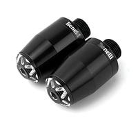 XZGFZHY para Benelli 502C 302S 752S Leoncino 500 TNT BN 600 300 250 600i 302 Extremo del Manillar De La Motocicleta Tapas De Extremo De Barra De Manillar Tapa De Enchufe Equilibrado Piezas(Negro)