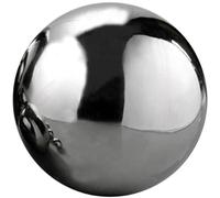 XzhixiangKing Bola hueca pulida con espejo, globo de acero inoxidable 304 sin costuras, esfera reflectante de jardín, para decoración de jardín del hogar (30 cm)