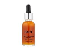 XZincer The Face Illuminating Self Tan Drops to Create Your Own Light/M 30ml Travel Size Cosmetic (Naranja, Talla Única)