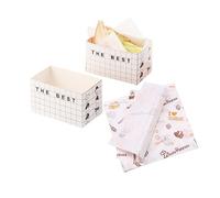 XZJMY Paquete de 50 recipientes de papel para llevar, mini cajas de hamburguesas,cajas para sándwich con 50 hojas de papel de aceite para restaurantes,picnics y recipientes de alimentos de fiesta (B)