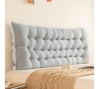 XZLZMYP A,180x50x5cm, Cojín De Respaldo Suave Cómodo Cojín Cabecero Almohada Grande para Sofá Cama Multifunción Respaldo Transpirable Ligero Almohada De Lectura De Cabecera Respaldo Lumbar