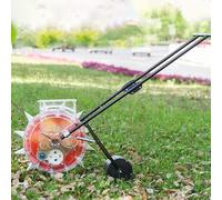 XZLZMYP Esparcidores Duradera Sembradora De Rodillos Manual Esparcidor De Césped Y Jardín Sembradora De Fertilizantes para Sembrar Semillas Agricultura De Traspatio,A,6 Mouths