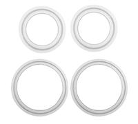 xzmnxzzme Molde de Resina epoxi de Cristal UV con asa para Bolso de Mujer de 4 Uds. Molde de Pulsera para Llavero DIY moldes de Resina Bandeja Grande de Silicona