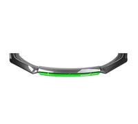 XZQSJHP Coche Alerón Delantero para Chrysler 300c 2004-2011, Alerón de Parachoques Delantero Spoiler Difusor Lip Kit Labio del Parachoques ProteccióN Accesorios,CarbonfiberGreen