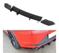 XZQSJHP Difusor de Parachoques Trasero de Coche para Seat Leon 5F Mk3 Cupra 2013-2016,Placa de Alerón de Labio Kit de Carrocería Falda Parachoques