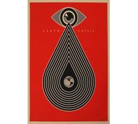 XZSFD NBGEA Póster de Shepard Fairey Impresiones murales Regalos 《Earth Crisis》40x60cm Sin enmarcar