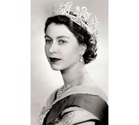 XZSFD NBGEA Retratos famosos Póster de la Reina Isabel II Regalos Pintura moderna de lienzo Figura de Isabel II Arte mural Colecciona grabados para decoración del hogar 50x80cm sin enmarcar