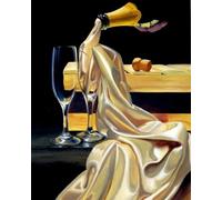 XZSFD NBGEA Tamara De Lempicka Póster e Impresiones Arte Abstracto De Pared Imagen《Bodegón De Tela》Tamara De Lempicka Pintura En Lienzo Para Decoración Del Hogar 50x80cm Sin Marco