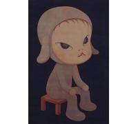 XZSFD NBGEA Yoshitomo Nara Grabados Estética Imagen de Arte de Pared 《Muñeca Solitaria》 por Yoshitomo Nara Cartel de dibujos animados Pintura en lienzo para decoración del hogar 30x50cm Sin enmarcar