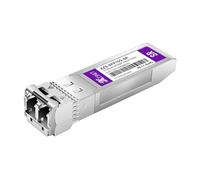 XZSNET Transceptor SFP+ 10GBASE-SR, módulo de fibra multimodo 10G SFP+ a LC compatible con Cisco SFP-10G-SR, Ubiquiti UniFi UF-MM-10G, Mikrotik S+85DLC03D, Meraki, Netgear, D-Link y más, 1 paquete