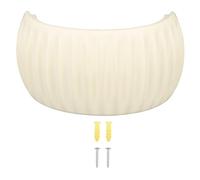 XZXCVN Aplique de Pared Interior, Resina e Hierro, G9, Estilo Francés Nórdico, 24x12cm; apliques de pared dormitorio; aplique interior - Iluminación Cálida, Fácil Instalación, Ideal par