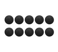 XZXCVN Bolas de Golf de Espuma EVA 65mm, Blandas y Seguras, Juego de 10 Piezas - Resistente y No Desvanece, Uso Interior y Exterior para Entrenamiento (Negro)