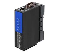 XZXCVN Convertidor de RS232 / 485/422 a Ethernet, Módulo Industrial de Comunicación de Datos, DC 9V - 24V - Transmisión Transparente, Fácil Configuración Web, Uso en Automatización y