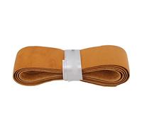 XZXCVN Empuñadura de Cuero de Vaca para Raqueta de Tenis, Cinta para Mango Antideslizante, 100x2.5cm, Negra - Alta Resistencia, Feedback Directo, Uso en Tenis y Bádminton (Marrón Claro)