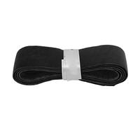 XZXCVN Empuñadura de Cuero de Vaca para Raqueta de Tenis, Cinta para Mango Antideslizante, 100x2.5cm, Negra - Alta Resistencia, Feedback Directo, Uso en Tenis y Bádminton (Negro)