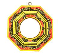 XZXCVN Espejo Cóncavo Bagua Feng Shui Tradicional Chino para Hogar y Negocio, 6 Pulgadas - Protección contra Energía Negativa, Atrae Riqueza y Buena Suerte (Espejo Convexo de 4 Pulgadas)