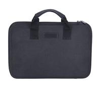 XZXCVN Estuche para Boquillas de Saxofón y Clarinete, Bolsa de Almacenamiento de Tela Oxford, Capacidad para 12 Boquillas, Negro - Diseño Compacto, Material Suave, Ideal para Músicos y