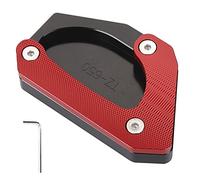 XZXCVN Extensión para Caballete de Moto, Placa de Soporte en Aleación de Aluminio para 650XT DL650 2004-2020 - Resistente y Anticorrosión, Fácil Instalación para Mayor Estabilidad (Día)