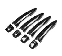 XZXCVN Juego de 8 Fundas de Manilla Exterior, Estilo Fibra de Carbono, Para Lado Izquierdo Conductor, Compatible con Teana 2019 - Protección Duradera, Fácil Instalación, Diseño Moderno