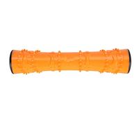 XZXCVN Juguete para Morder de TPR para Perros, Stick de Limpieza con Sonido, Azul, 26x5.5cm - Resistente y Seguro, Control de Ansiedad y Mejora del Hábito de Morder (Logo Naranja)