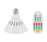 XZXCVN Lámpara de Cultivo LED E27 12W, Luz de Crecimiento con Temporizador y Control Remoto, Luz Roja y Azul para Plantas de Interior - Función de Temporizador, Espectro Completo para