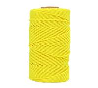 XZXCVN Línea de Carrete de Buceo de Alta Visibilidad: Cuerda de reemplazo de Nylon Duradera para carretes de los Dedos, Boyas y Botes de marcadores, Amarillo Fluorescente por Seguridad y (Type 2)