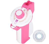 XZXCVN Mini Rotuladora en Relieve Manual, Etiquetadora con Cinta Adhesiva de 9mm, Rosa - Diseño Ergonómico, Sin Necesidad de Batería, Ideal para Proyectos DIY y Scrapbooks