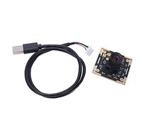 XZXCVN Módulo de Cámara USB, 2MP, 1080P, 30FPS, Ángulo de 100°, Compatible con y Linux - Sin Distorsión, Micrófono Dual Integrado, Ideal para Computadoras Industriales