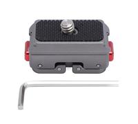 XZXCVN Montura de Liberación Rápida para Cámaras de Acción, Soporte de Aluminio con Base Magnética y Tornillo 1/4 Pulgadas - Compatible con Pro 2 X4 X3 X2 GO3, Fácil Instalación y Uso