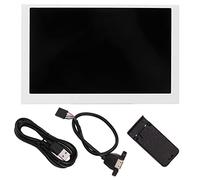 XZXCVN Pantalla de 5 Pulgadas, Monitor IPS Tipo C con Rotación 360 Grados, Pantalla Secundaria para Chasis ITX - Brillo Ajustable, Cambio de Orientación, Uso Versátil para PC (Blanca)