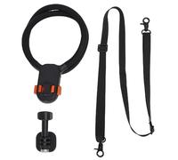 XZXCVN Soporte de Cuello para Cámara de Acción, Montura con Correa de Pecho y Base de Liberación Rápida - Perspectiva POV Única, Material Resistente y Cómodo para Uso Prolongado