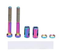 XZXCVN Soporte Extensor para Ordenador de Bicicleta, Tornillo de Aleación Ti, Ligero y Universal, Colorido, Compatible con Varios Modelos - Conexión Segura, Diseño Antideslizante, Ideal