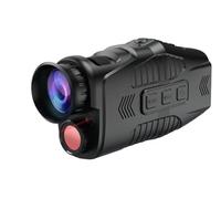 XZXXZSZ Dispositivo de visión Nocturna Monocular R11 1080P, Zoom Digital 5X, visión Nocturna infrarroja, telescopio de, día al Aire Libre, Noche, Uso Dual Completo(Add 64G)