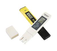 XZXXZSZ Medidor de pH Probador Digital de Agua PH TDS EC, medidor Temperatura, Filtro eléctrico portátil PPM, hidropónico for Piscina y Acuario, 2 uds