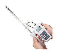 XZXXZSZ Medidor Digital Portátil De Humedad For Heno, Agujas Simples Y Dobles, Pantalla LCD HD, Analizadores De Humedad For Gavillas De Ovejas.(Single Needle)