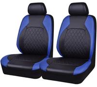 XZYNB 2 Piezas Fundas Asientos Coche para Subaru Forester 2020-2021 2022 2023 2024 2025, Impermeable Antideslizantes Asientos Primera Fila, Black + Blue